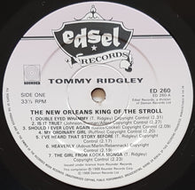 Load image into Gallery viewer, Tommy Ridgley - The New Orleans King Of Stroll