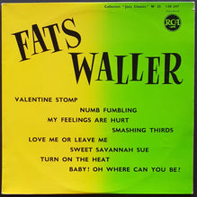 Load image into Gallery viewer, Fats Waller - Collection &quot;Jazz Classics&quot; No 23