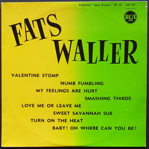 Fats Waller - Collection "Jazz Classics" No 23
