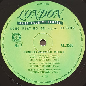 V/A - Pioneers Of Boogie Woogie