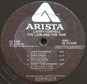 Larry Coryell - The Lion And The Ram