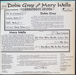 Gray, Dobie - Dobie Gray & Mary Wells Greatest Hits