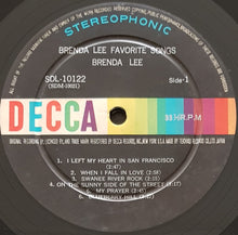 Load image into Gallery viewer, Lee, Brenda - Favorite Songs