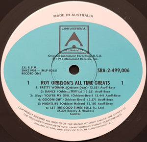 Roy Orbison - Roy Orbison's All Time Greats