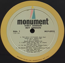 Load image into Gallery viewer, Roy Orbison - Early Orbison