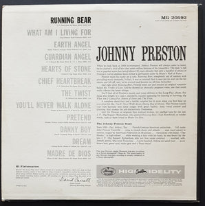 Preston, Johnny - Running Bear
