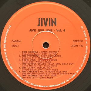 V/A - Jive ! Jive ! Jive ! Vol. 4