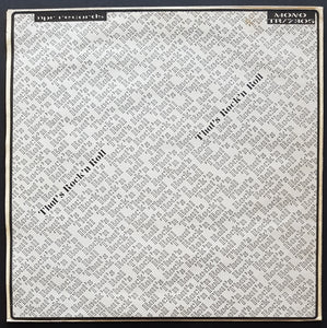 V/A - That's Rock'N Roll Vol. 1