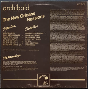 Archibald - The Complete New Orleans Sessions 1950-1952