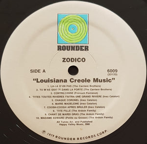 V/A - Zodico: Louisiana Creole Music