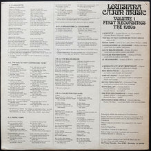 Load image into Gallery viewer, V/A - Louisiana Cajun Music Vol.1 First Recordings1920&#39;s