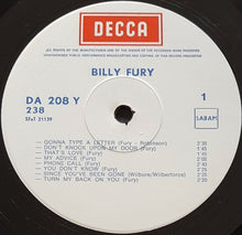 Load image into Gallery viewer, Billy Fury - 2L.P. Billy Fury Tommy Steele