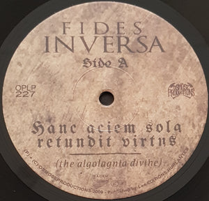 Fides Inversa - Hanc Aciem Sola Retundit Virtus