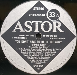 Mungo Jerry - You Don't Have To Be In The Army
