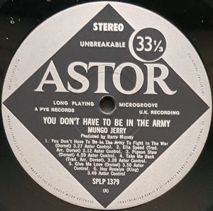 Mungo Jerry - You Don't Have To Be In The Army