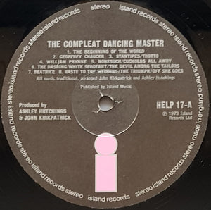 Kirkpatrick & Hutchings - The Compleat Dancing Master