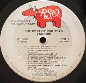 Bee Gees - The Best Of RSO 1978 Various