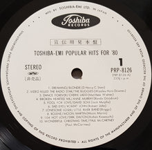 Load image into Gallery viewer, Blondie - Toshiba-EMI Popular Hits For &#39;80