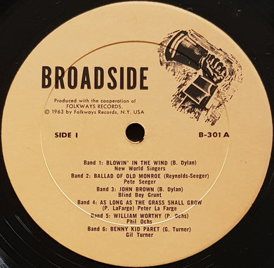 Bob Dylan - Broadside Ballads Vol. 1