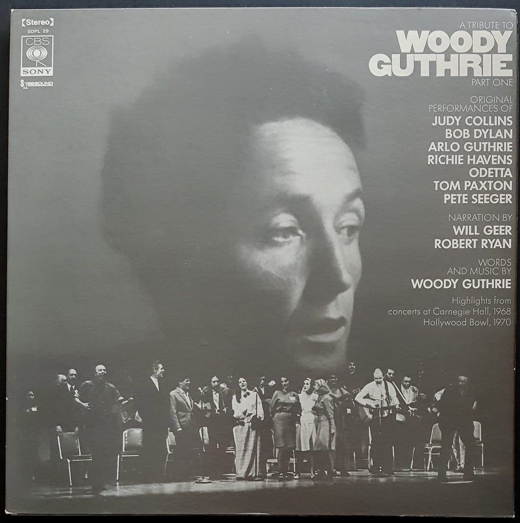 Bob Dylan - A Tribute To Woody Guthrie Part I