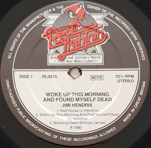 Jimi Hendrix - Woke Up This Morning And Found Myself Dead