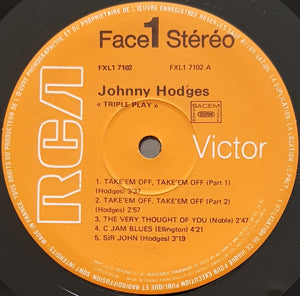 Johnny Hodges - Triple Play