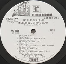 Load image into Gallery viewer, Incredible String Band - No Ruinous Feud