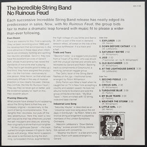 Incredible String Band - No Ruinous Feud
