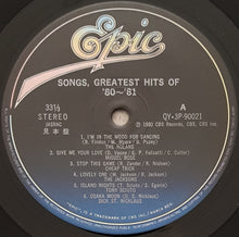 Load image into Gallery viewer, Jacksons - Songs/Greatest Hits Of &#39;80~&#39;81