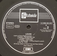 Load image into Gallery viewer, King Crimson - Lizard
