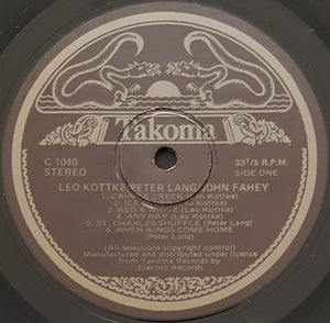 Leo Kottke - Leo Kottke / Peter Lang / John Fahey