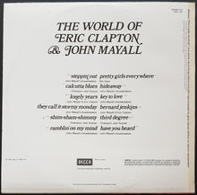 Load image into Gallery viewer, John Mayall - The World Of Eric Clapton &amp; John Mayall