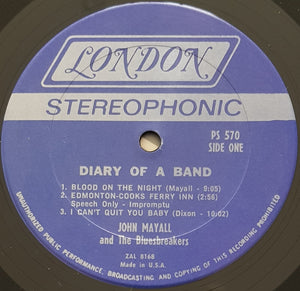 John Mayall (And The Bluesbreakers) - The Diary Of A Band