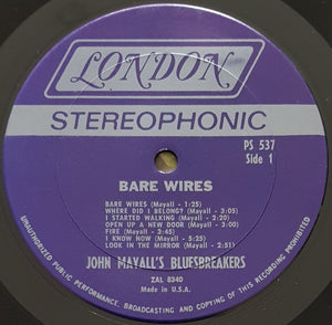 John Mayall (And The Bluesbreakers) - Bare Wires