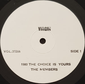 Members - 1980 - The Choice Is Yours