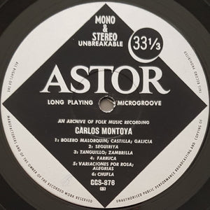 Carlos Montoya - An Archive Of Folk Music Recording
