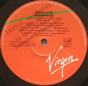 O.S.T. - Absolute Beginners - Promo