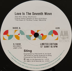 Police (Sting) - Love Is The Seventh Wave (New Mix)