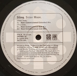 Police (Sting) - Sister Moon