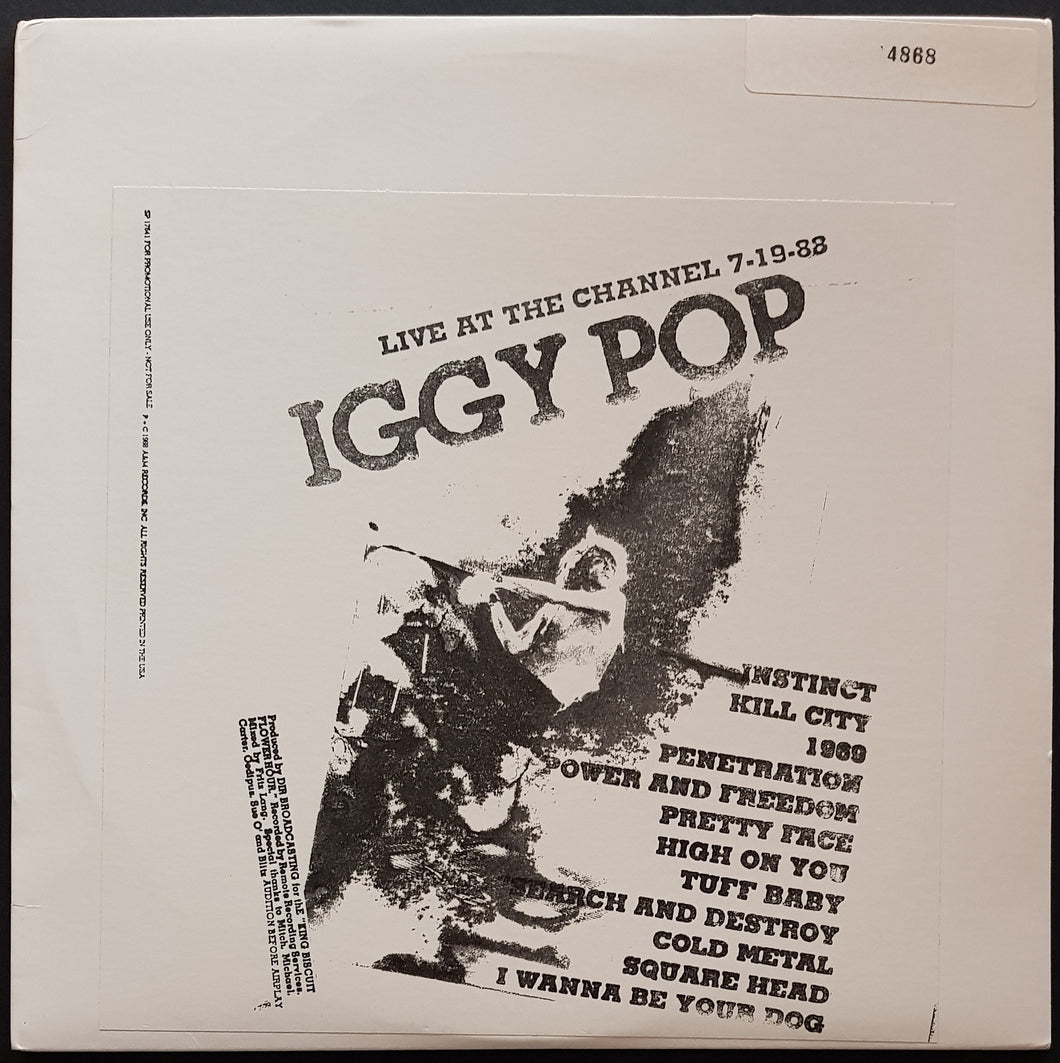 Iggy Pop  - Live At The Channel 7-19-88
