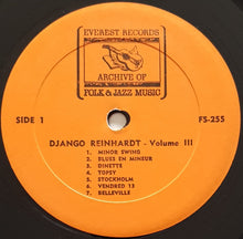 Load image into Gallery viewer, Django Reinhardt - Django Reinhardt Volume III