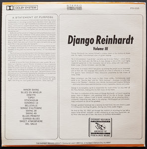 Django Reinhardt - Django Reinhardt Volume III