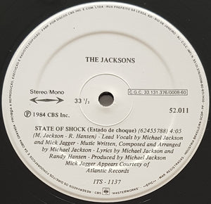 Rolling Stones - Mick Jagger w.The Jacksons - State Of Shock