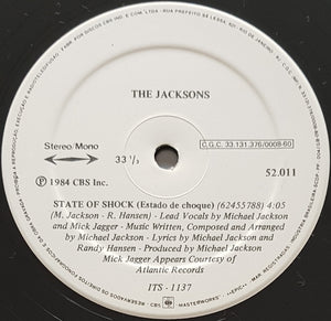 Rolling Stones - Mick Jagger w.The Jacksons - State Of Shock