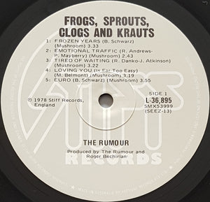 Rumour - Frogs, Sprouts, Clogs And Krauts