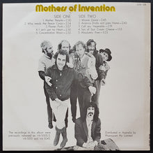 Load image into Gallery viewer, Frank Zappa (Mothers Of Invention) - Mothers Of Invention