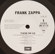 Load image into Gallery viewer, Frank Zappa - Them Or Us