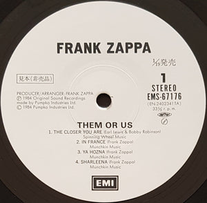 Frank Zappa - Them Or Us