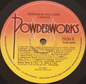 V/A - Heroes & Villains