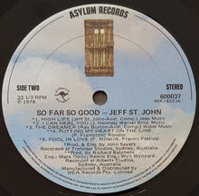 Load image into Gallery viewer, St.John, Jeff - So Far So Good